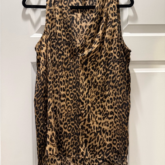 Vince Camuto Animal Print Tank Top - Picture 1 of 4